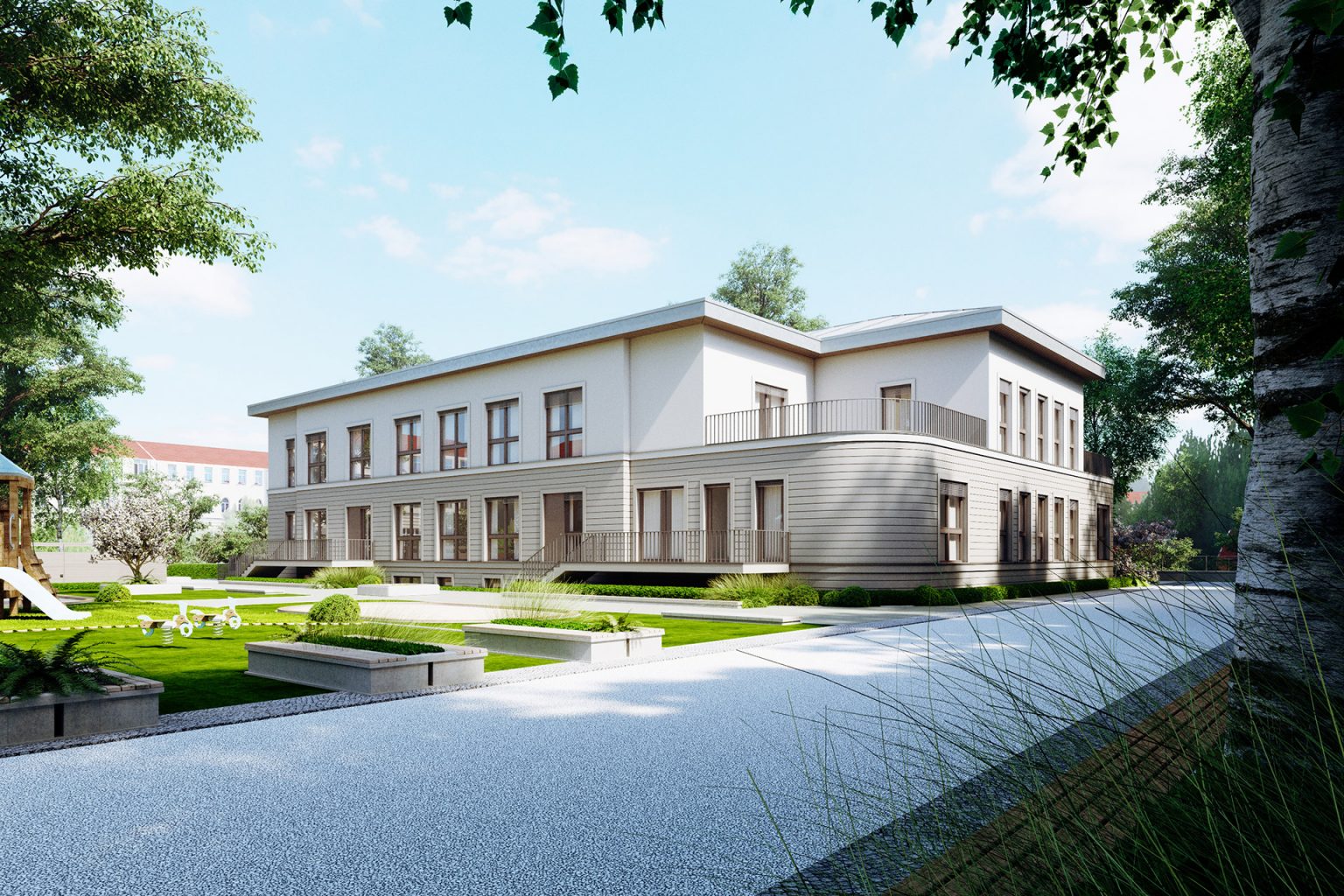 Kita "Die Naturwichtel" Holsteinstraße 46a, Leipzig - Leipziger Kinderstiftung - Malios Projektentwicklung