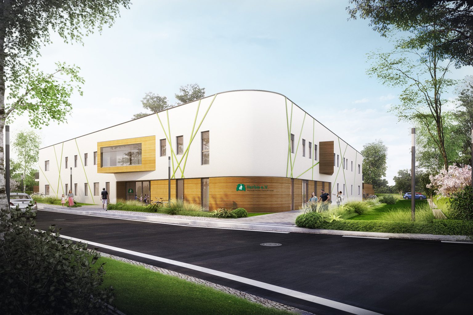 Visualisierung - Kita Cleudner Straße 38 - Malios Projektentwicklungs GmbH